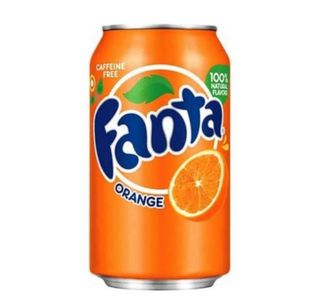 Fanta Naranja lata 330ml.