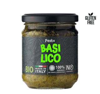 Pesto di basilico bio 180 gr