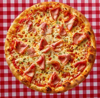 Pizza de prosciutto (33 cm.)