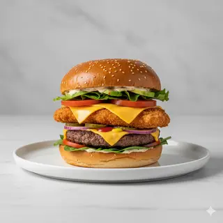 Hamburguesa De Pollo