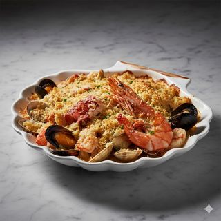 Gratinato di crostacei