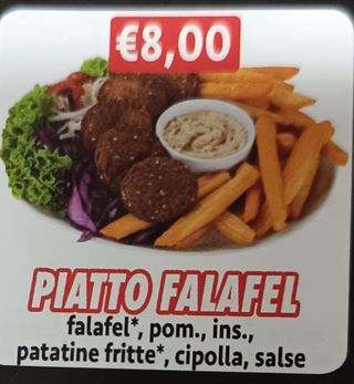 Piatto falefel 