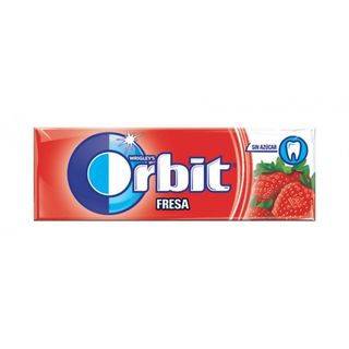  Chicle Orbit gragea fresa ácida sin azúcar .