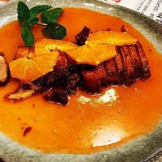 Pato Agridulce Con Naranja