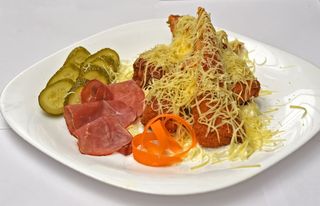 Slane palačinke sa goveđom pršutom