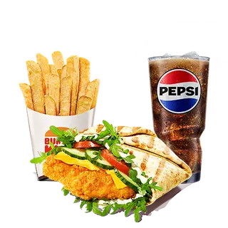Chicken Crunch Wrap Menu