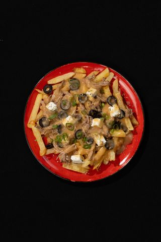Poutine Грецький емігрант (375г)