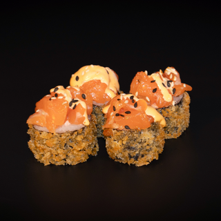 96.Maki salmon Frito Con Salmón (8uds)