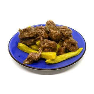 Carne De Toro En Salsa (Media Ración)