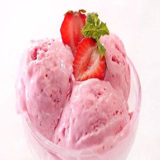 Helado De Fresa