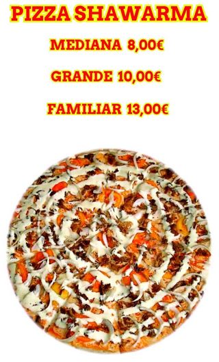 Pizza Turko Especial (Familiar)