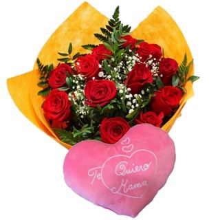 RAMO MAMÁ 12 R Y CORAZÓN MAMÁ
