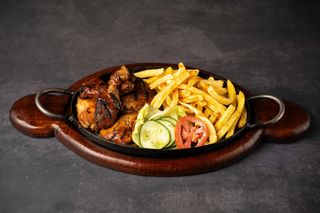 Half Chicken & Chips