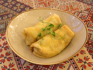 Блинчики с курицей