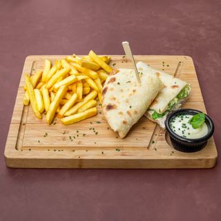 Sandwich César + frites