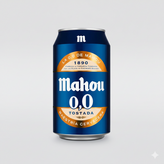 Mahou 0,0 Tostada Lata 33cl