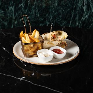 Tortilla sa biftekom 450gr