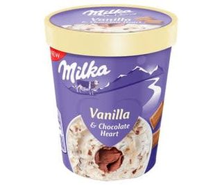 Helado/Izozkia - Milka Vainilla/Chocolate (480ml)