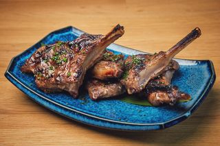 Korean lamb chops
