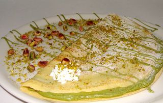 Nutella al pistacchio con granella di pistacchio