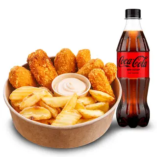 Криспи Кофа за световно 380 г + Zero Coca-Cola 500 мл