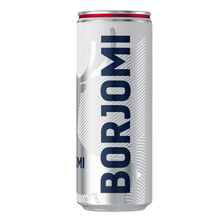 Мін вода Боржомі сил газ ж/б 0,33л