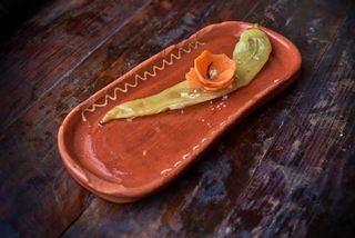 Ljuta papričica pečena