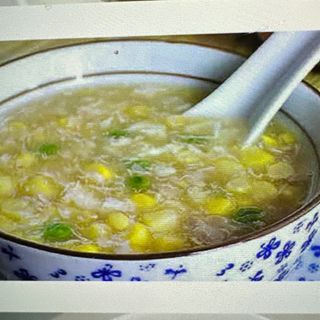 141. Zuppa pollo e mais