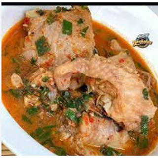 Turkey peppersoup (Per plate)