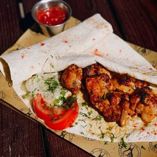 Шашлик з курячого стегна