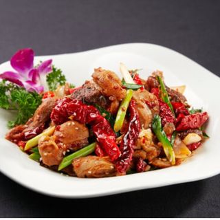 Anatra in salsa chili