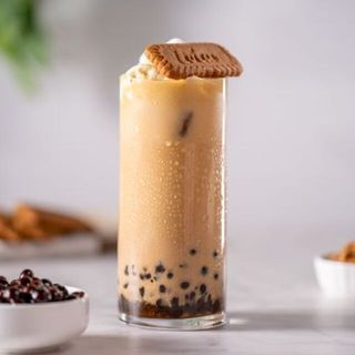 Lotus Biscoff boba shake