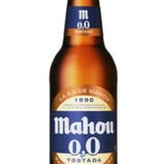 Cerveza Mahou 0.0 Tostada botella 33cl.