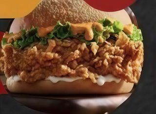 Krispy Chik'n Burger