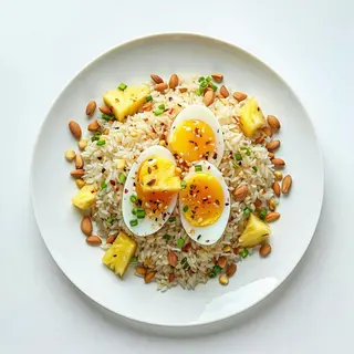 45 Riso pinoli e ananas
