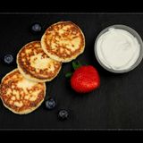 Syrnyky ( Tortitas  ). Comida Artesana