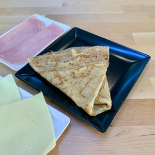 Crep con york y queso 