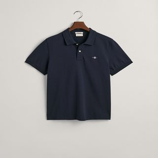 Polo De Piqué Regular Fit Shield - Evening Blue