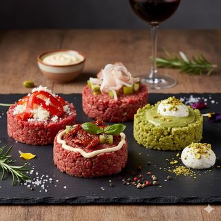 Plateau di Tartàre 4 pezzi