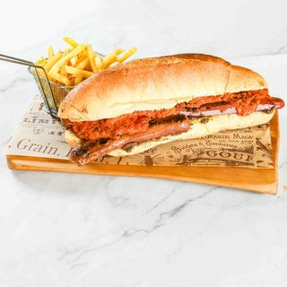 'Super' Hot Dog con patate fritte