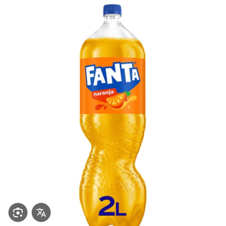 Fanta naranja 2 litros 