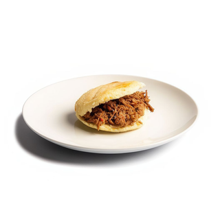 Arepa Carne Mechada