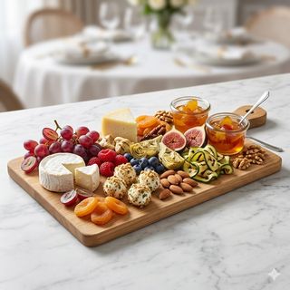 Tagliere fantasy vegetariano