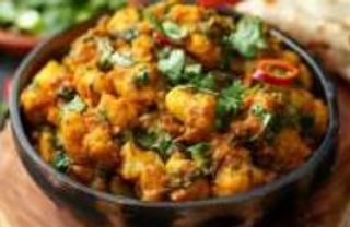 Chicken Coliflor Curry