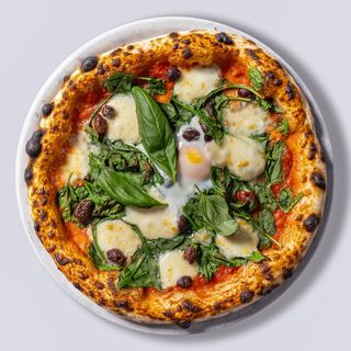 Pizza Fiorentina e Salsiccia Toscana