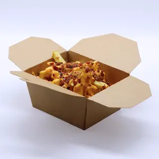 Patata con Bacon y Salsa Cheddar