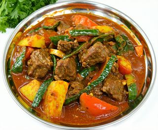 Kadai mutton