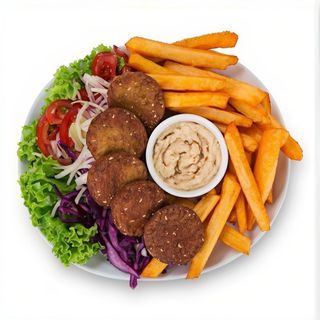 plato de falafel