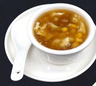 38. Zuppa mais pollo