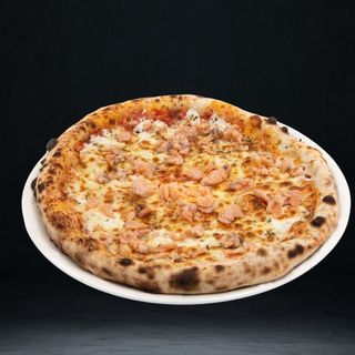 Pizza Al Salmón (33 Cm.)
